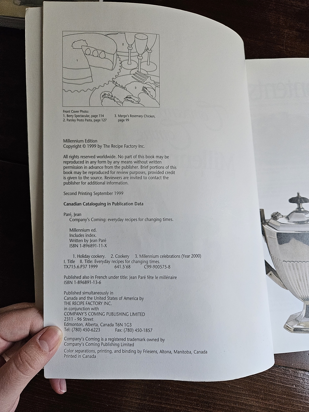 Company's Coming Limited Millennium Edition‎ by Jean Pare Paperback - Picture 3 of 10
